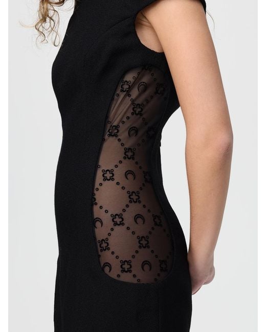 MARINE SERRE Black Dress