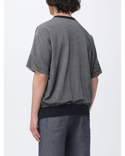 Maison Margiela Gray Viscose Blend Sweatshirt for men