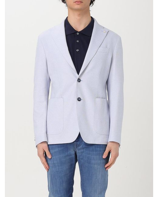 Blazer Homme Manuel Ritz pour homme en coloris White