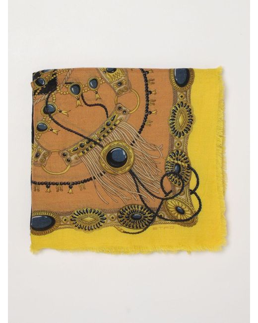 Etro Yellow Neck Scarf