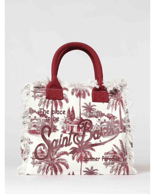 Borsa Vanity di Mc2 Saint Barth in Red