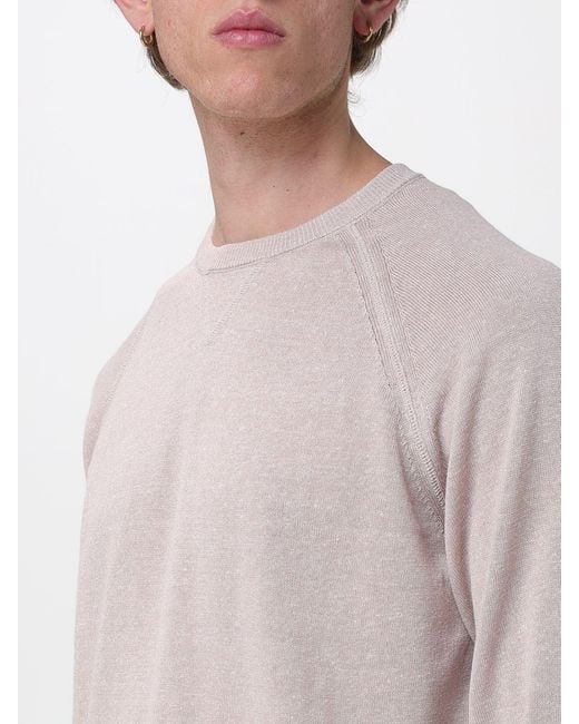 Eleventy Blue Basic Crew Neck Sweater for men