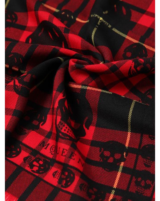Alexander McQueen Schal Herren in Red für Herren
