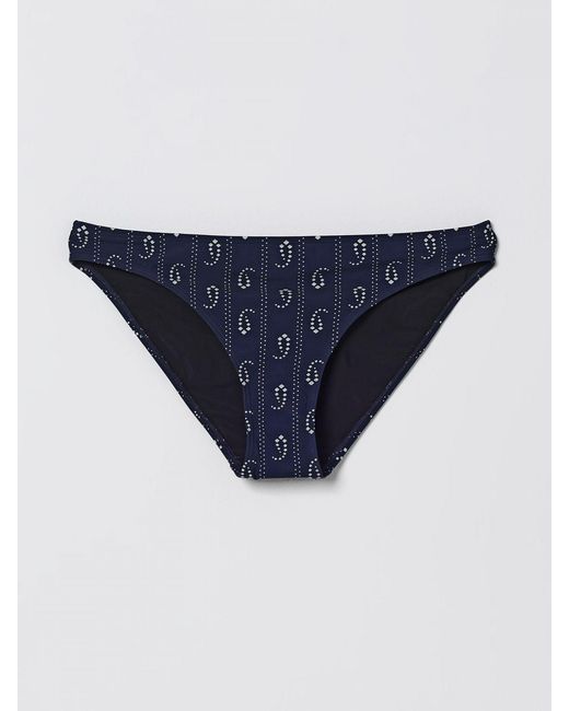 Tory Burch Blue Bikini Bottom Swimsuit