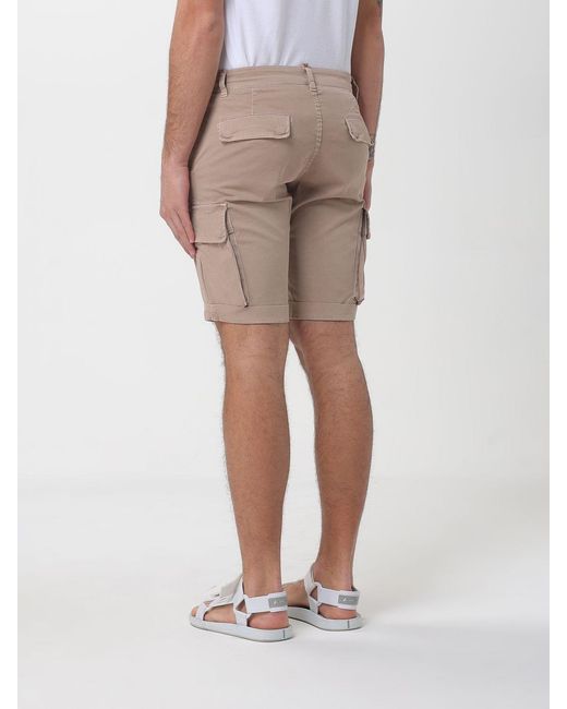 Mason's Natural Cargo Shorts for men