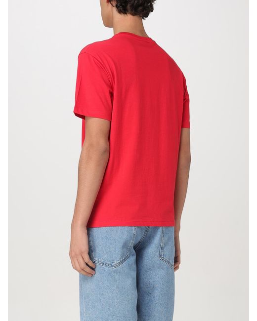Camiseta Hombre Save The Duck de hombre de color Red