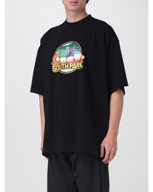 T-Shirt Homme Vetements pour homme en coloris Black