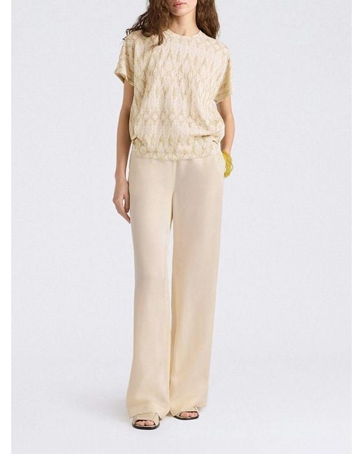 Momoní Natural MomonÌ Viscose Palazzo Trousers