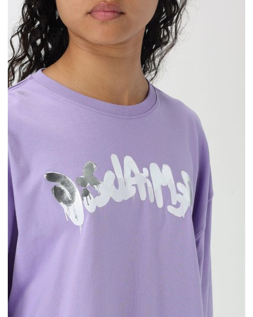 DISCLAIMER Purple T-shirt