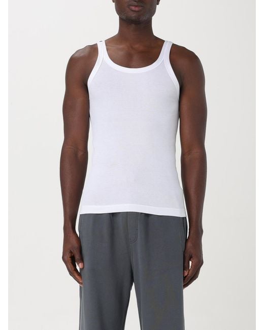 Dolce & Gabbana White Tank Top for men