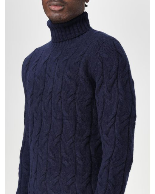 Drumohr Blue Sweater for men