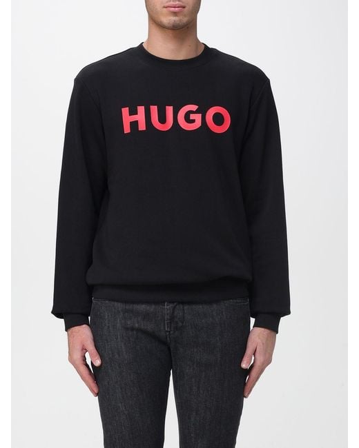 HUGO Black Sweatshirt for men