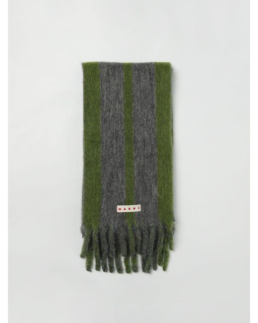 Marni Green Scarf for men