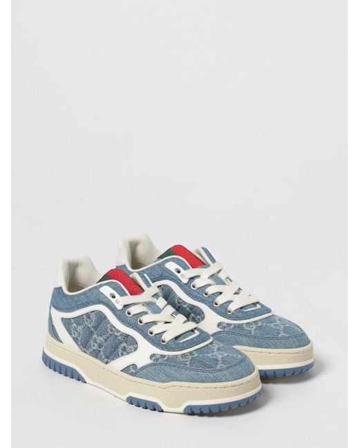 Sneaker Uomo Re-Web, Taglia di Gucci in Blue