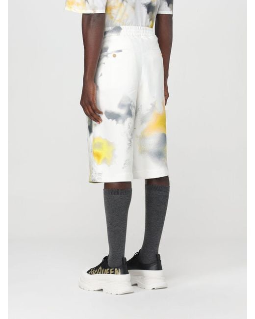 Alexander McQueen Shorts mit obscured flower-print in Multicolor für Herren