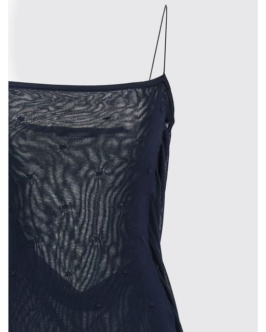 Jacquemus Blue Viscose Dress