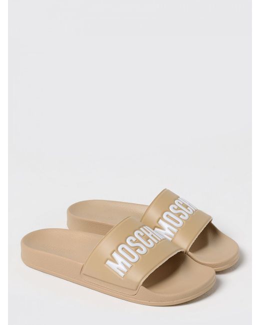 Moschino Couture White Sandals for men