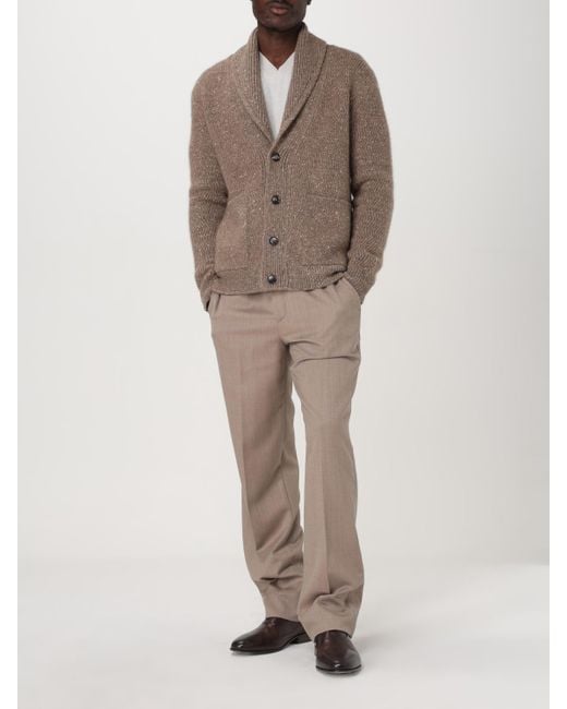 Brioni Gray Cardigan for men