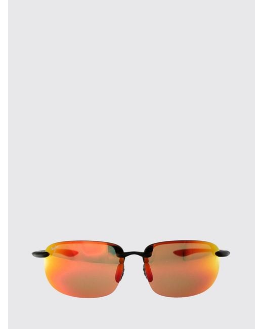 Maui Jim Black Ho'Okipa Xlarge Acetate Sunglasses for men