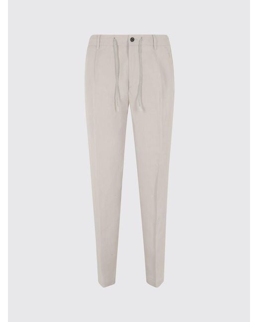 Eleventy Gray Drawstring Trousers for men