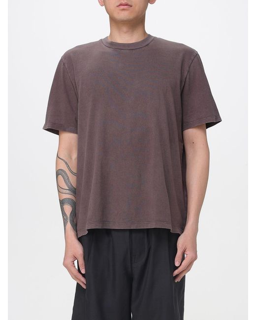 Our Legacy Gray Cotton T-Shirt for men