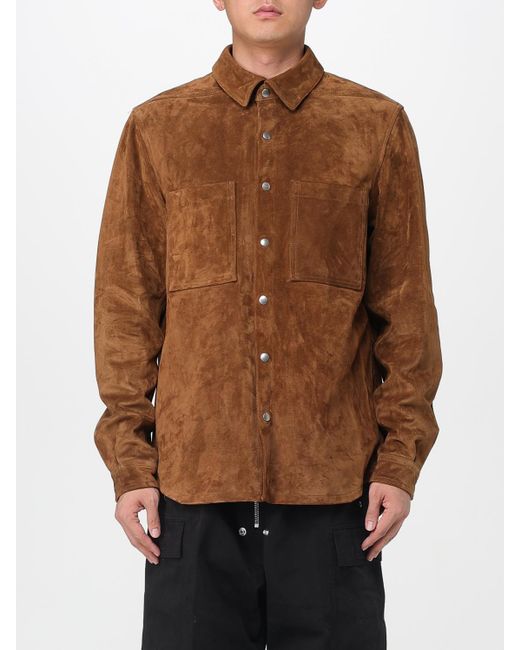 Rick Owens Mantel Herren in Brown für Herren