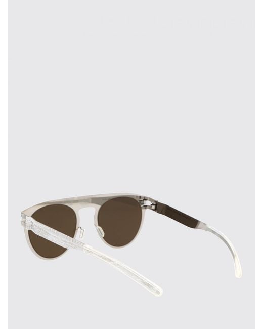 Mykita Metallic Mmtransfer004 Brushed Metal Sunglasses for men