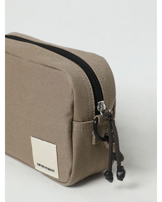 Emporio Armani Gray Shoulder Bag for men
