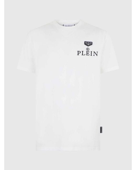 Philipp Plein White T-Shirt for men
