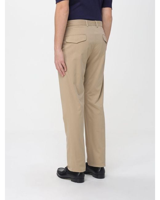 Dolce & Gabbana Natural Dolce &Amp Gabbana Gabardine Chino Trousers for men