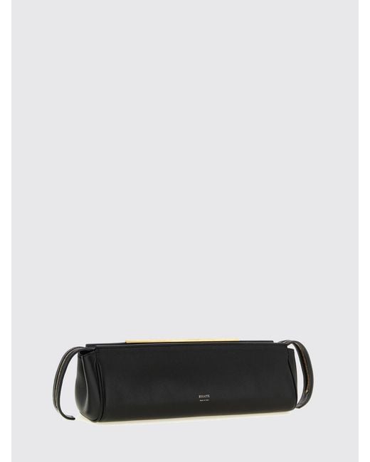 Khaite Black Lambskin Pouch