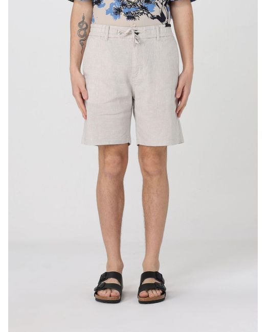 Pantalones Cortos Hombre Boss de hombre de color Natural