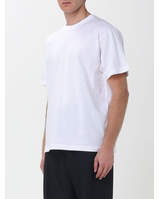 Gucci White T-Shirt for men