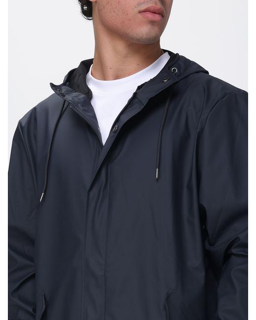 Rains Blue Jacket for men