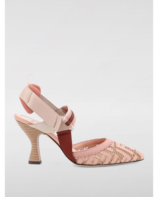 Fendi Pink Schuhe Damen