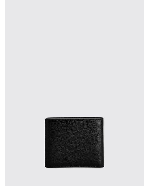 Tod's White T Timeless Grained Leather Wallet for men