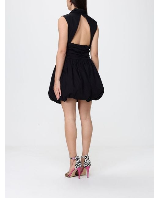 Liu Jo Black Cotton Mini Dress