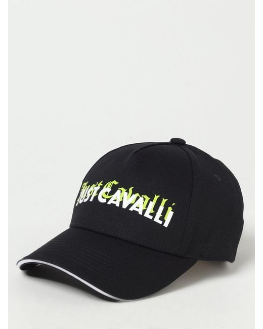 Just Cavalli Black Hat for men