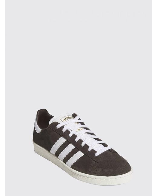 Adidas Originals White Suede Jabbar Lo Sneakers for men