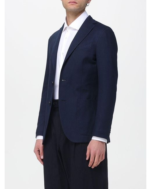 Boglioli Blue Blazer for men