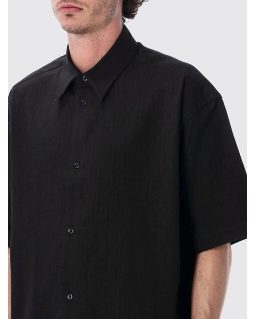 Studio Nicholson Black Cotton Shirt for men