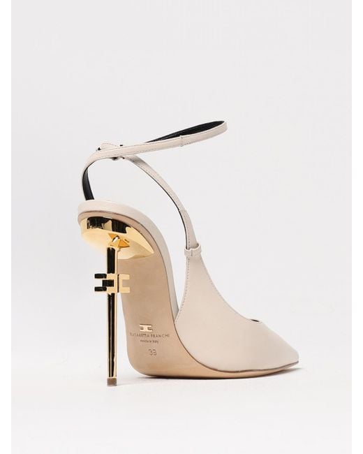 Elisabetta Franchi White Schuhe Damen