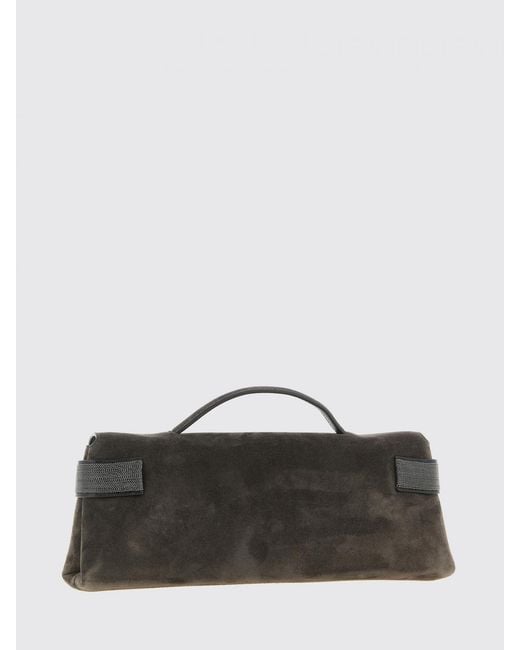 Clutch di Brunello Cucinelli in Black