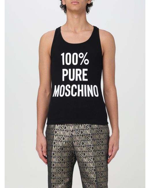 Moschino Couture Black Tank Top for men