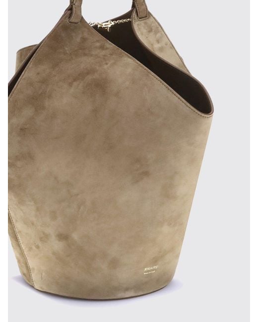 Khaite Natural Schultertasche Damen