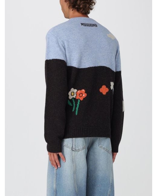 Pull Homme Moschino Couture pour homme en coloris Blue