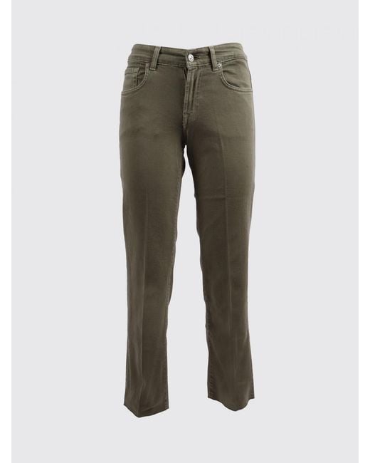 7 For All Mankind Gray Cropped Jeans
