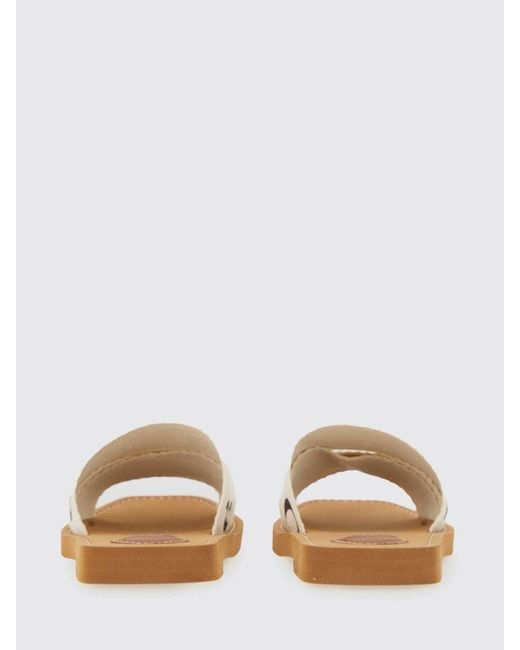 Chloé White Sandalen Herren