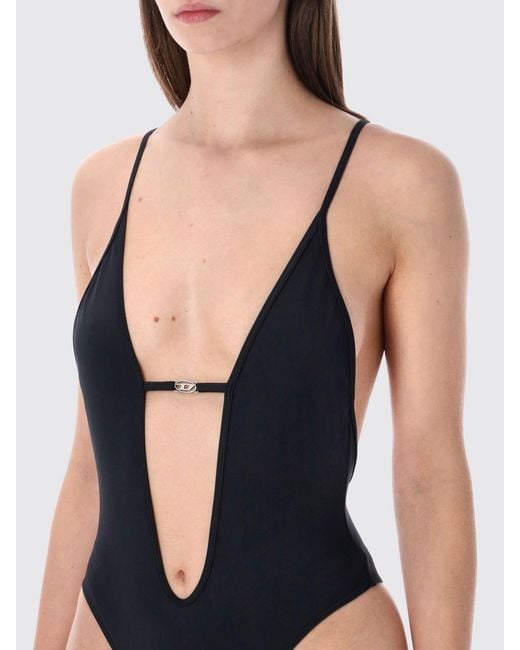 DIESEL Blue Daisy-Dnm Swimsuit