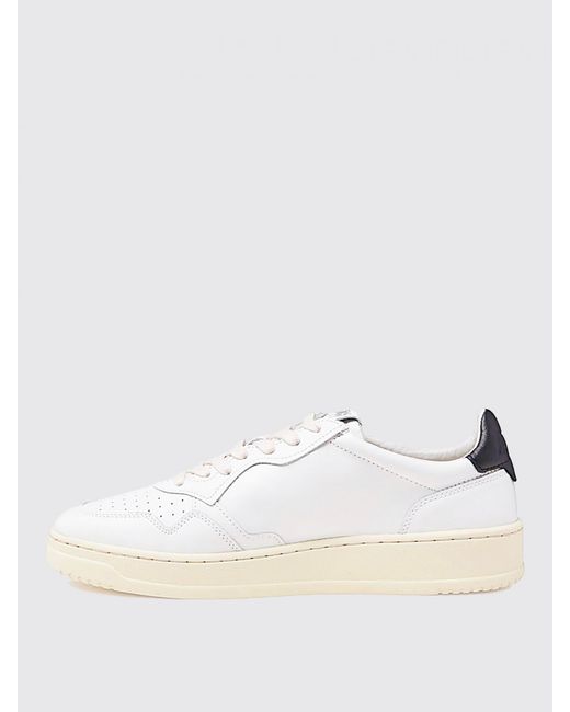 Autry White Medalist Sneakers for men